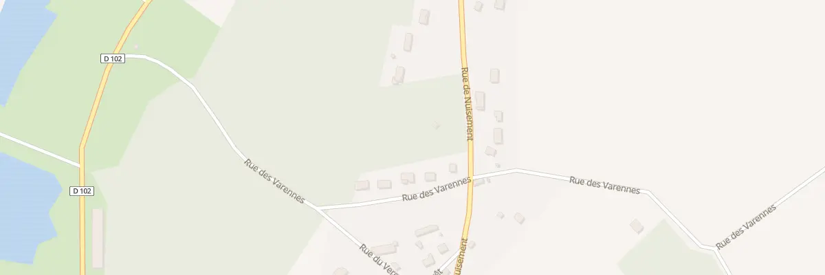Plan du 6 Rue des Varennes à Bérou-la-Mulotière