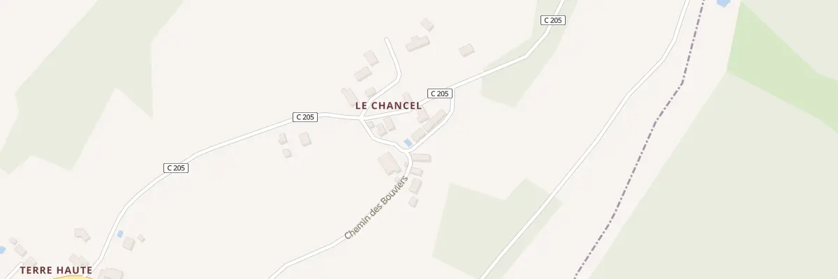 Plan du 95 Le Chancel à Ajat