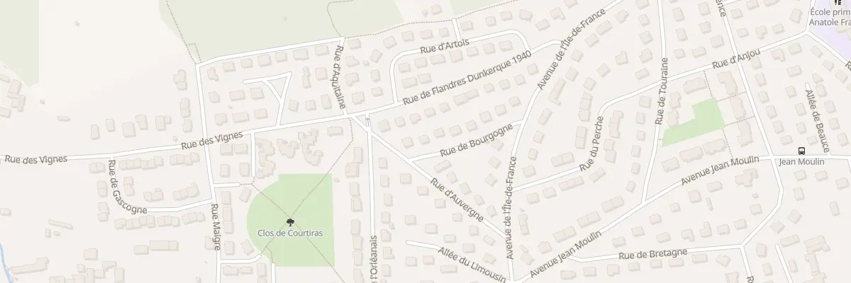Plan du 12 Rue de Bourgogne à Vendôme