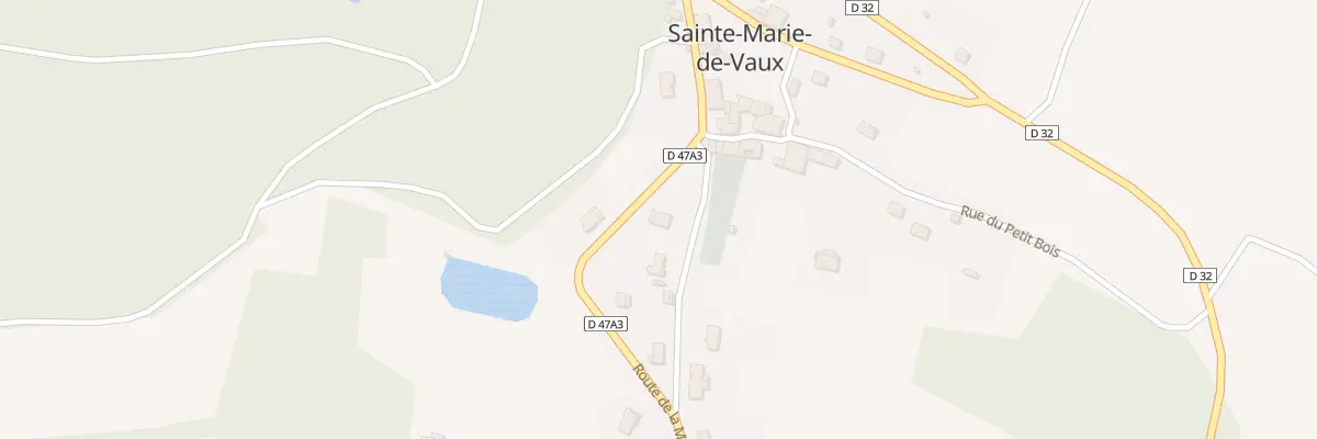 Plan du 5 Rue du 11 Novembre 1918 à Sainte-Marie-de-Vaux