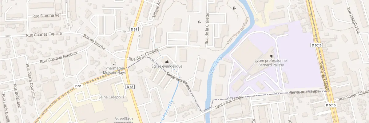 Plan du 9 Immeuble Touraine à Maromme