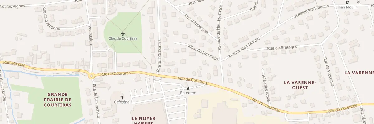 Plan du 4B Rue de l’Orléanais à Vendôme