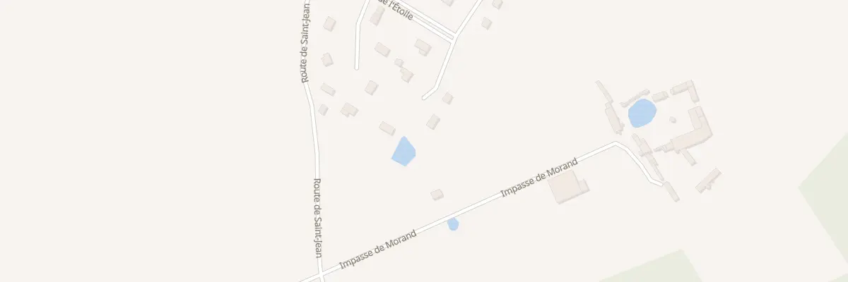 Plan du 3 All des Bouleaux à Caugé