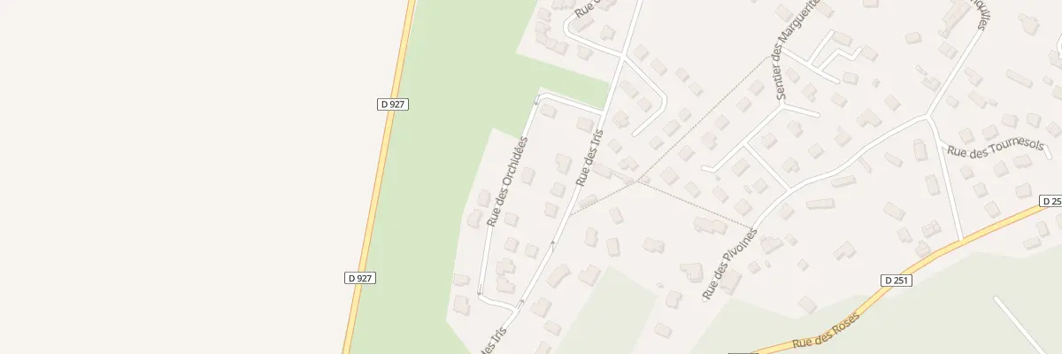 Plan du 15 Rue des Orchidées à Eslettes