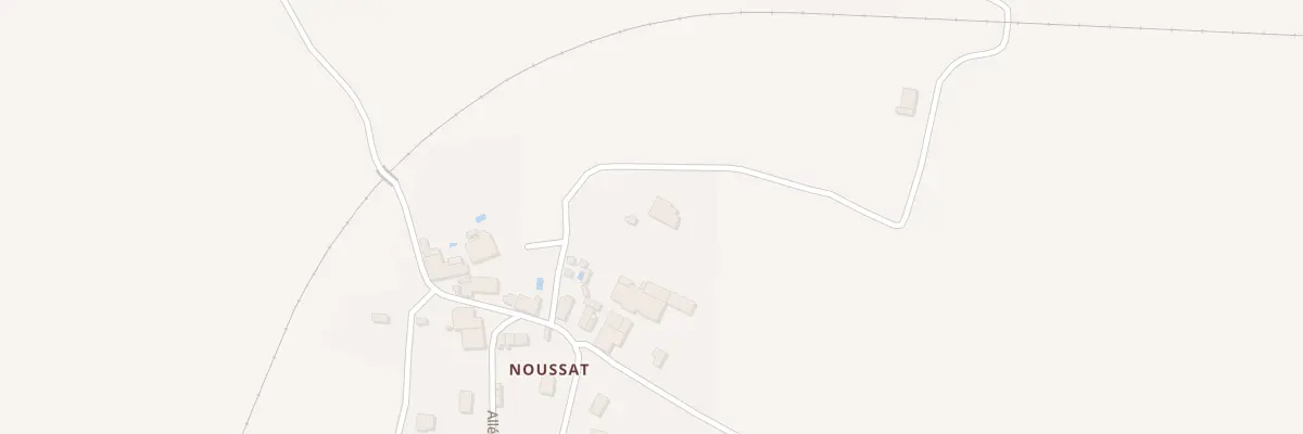 Plan du 32 Rue de Noussat à Peyrat-de-Bellac