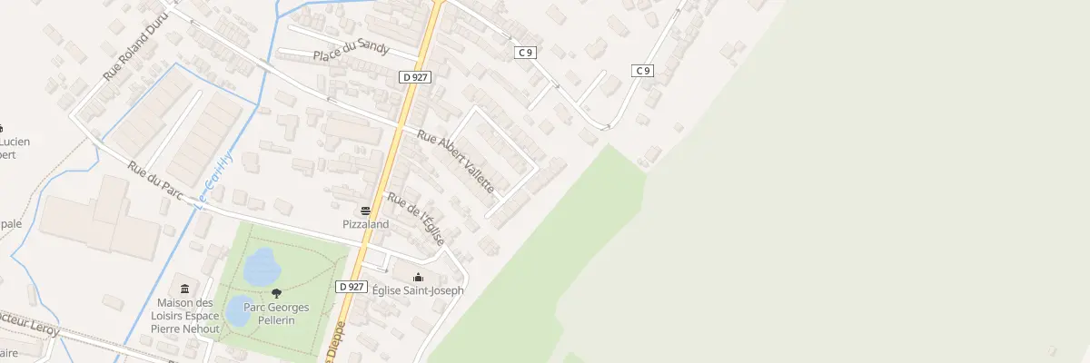 Plan du 16 Rue Albert Valette à Malaunay