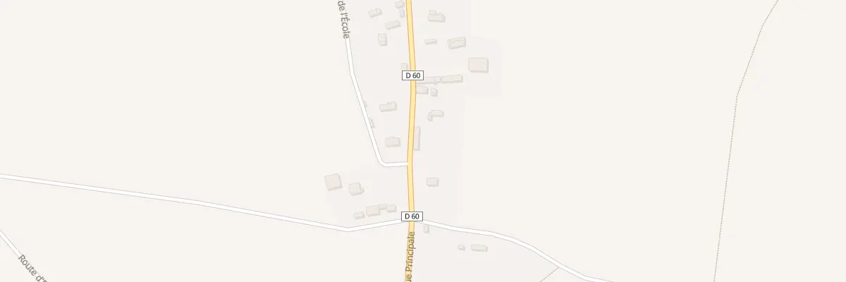 Plan du 19 Rue Principale à Villettes