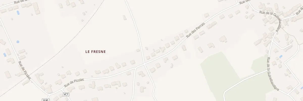 Plan du 6 Rue des Perrais à Naveil