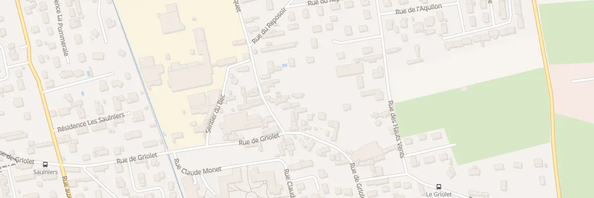 Plan du 281B Rue Ludovic Becquet à Saint-Pierre-lès-Elbeuf