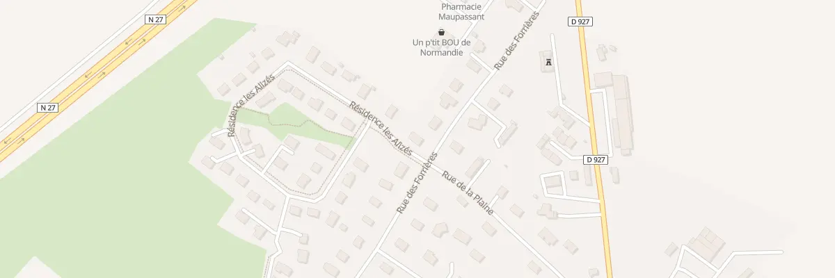 Plan du 41 Rue des Forrières à Tôtes