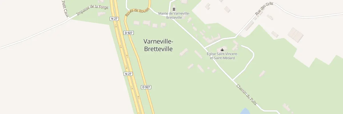 Plan du 228 Rue des Grès à Varneville-Bretteville