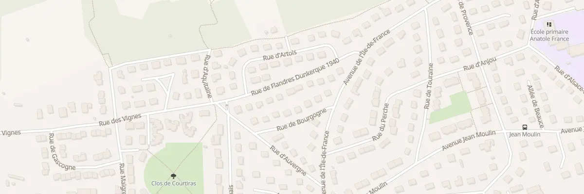 Plan du 11 Rue de Flandres-Dunkerque 40 à Vendôme