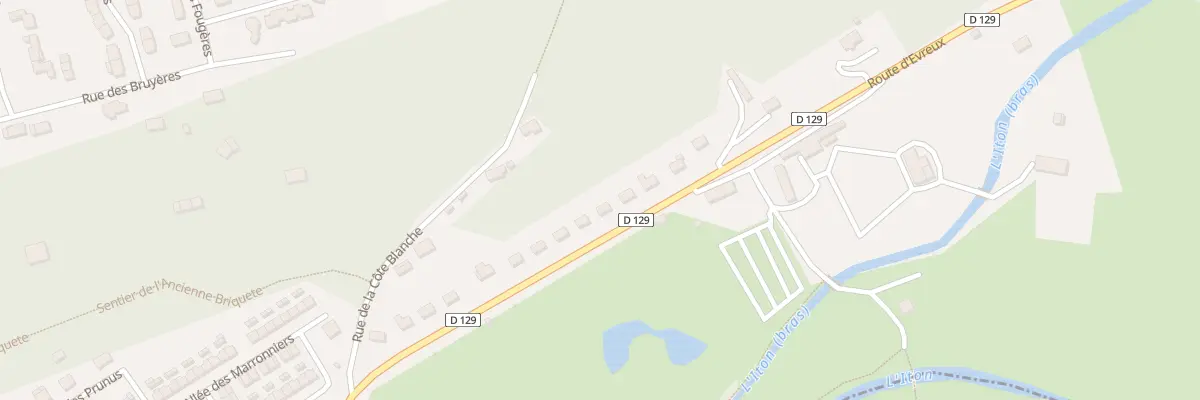 Plan du 30 Rte d’Evreux à La Bonneville-sur-Iton
