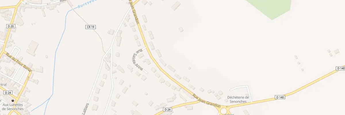Plan du 27 Rue Jean Grandon à Senonches