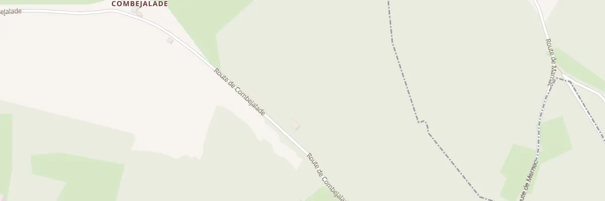 Plan du 30A Combejalade à Marnac