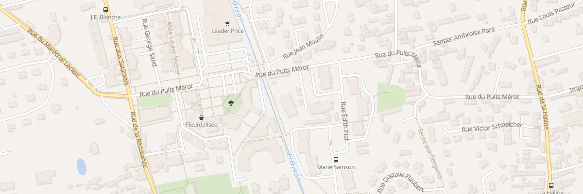 Plan du 21 Rue Annick Vallee à Saint-Pierre-lès-Elbeuf