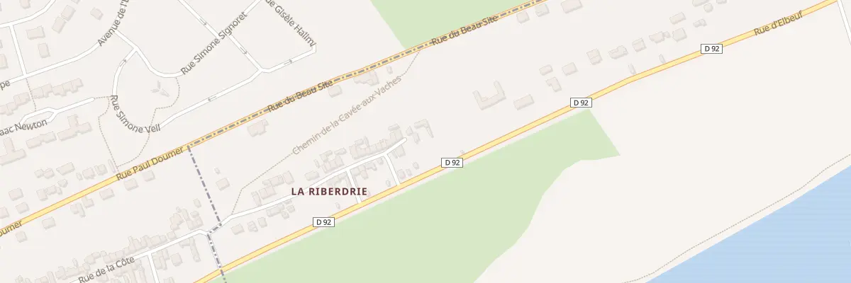 Plan du 226 Rue d’Elbeuf à Freneuse