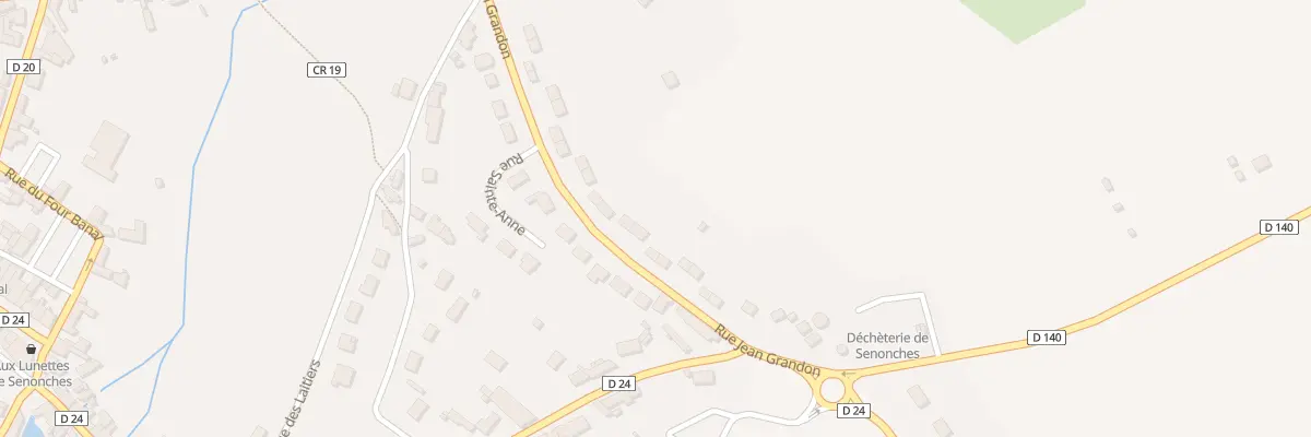 Plan du 31 Rue Jean Grandon à Senonches