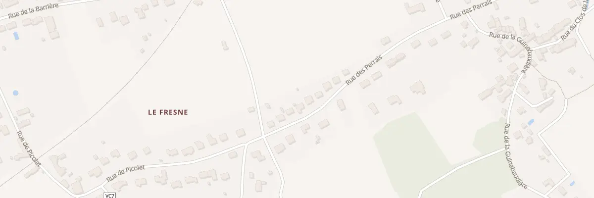 Plan du 10 Rue des Perrais à Naveil