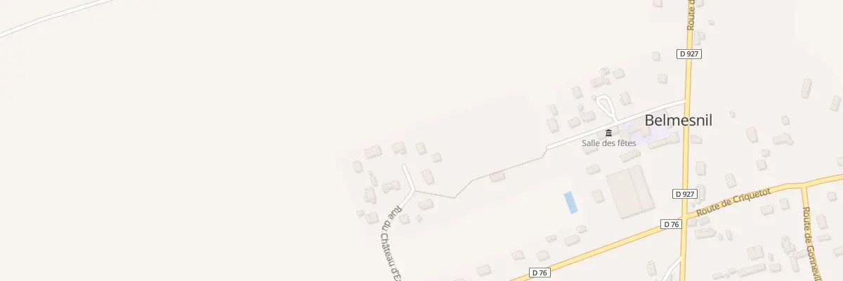 Plan du 12 Rue du Chateau d’Eau à Belmesnil