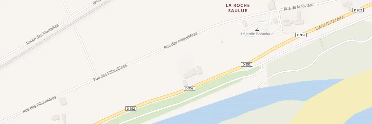 Plan du 317A La Roche Saulue à Limeray