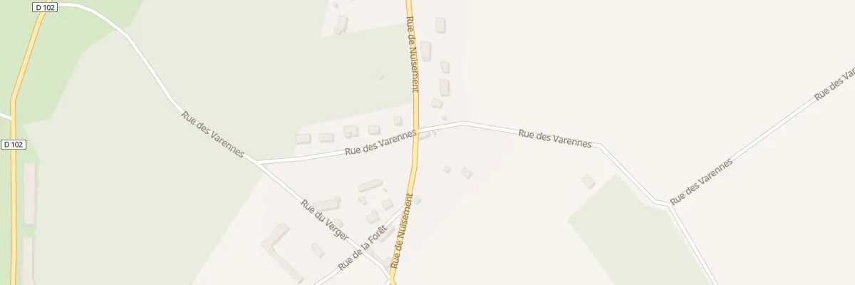 Plan du 5 Rue des Varennes à Bérou-la-Mulotière