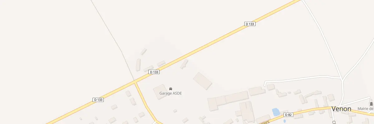 Plan du 1 Rte de Louviers à Venon