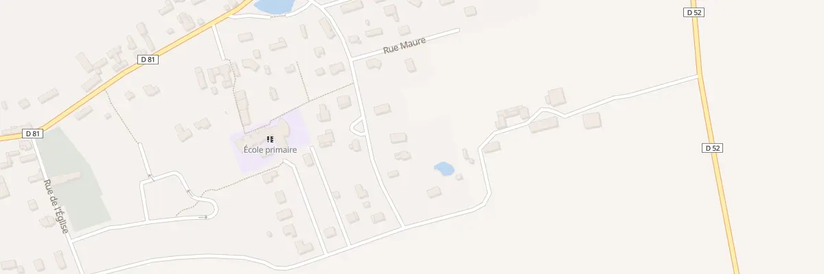 Plan du 20 Rue Maure à Vraiville