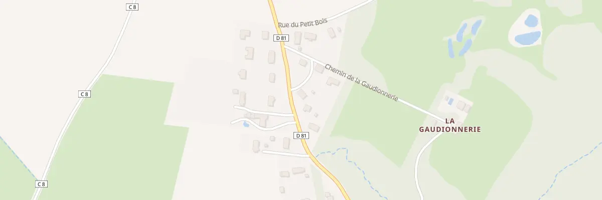 Plan du 1500 Rue d’Amboise à Civray-de-Touraine