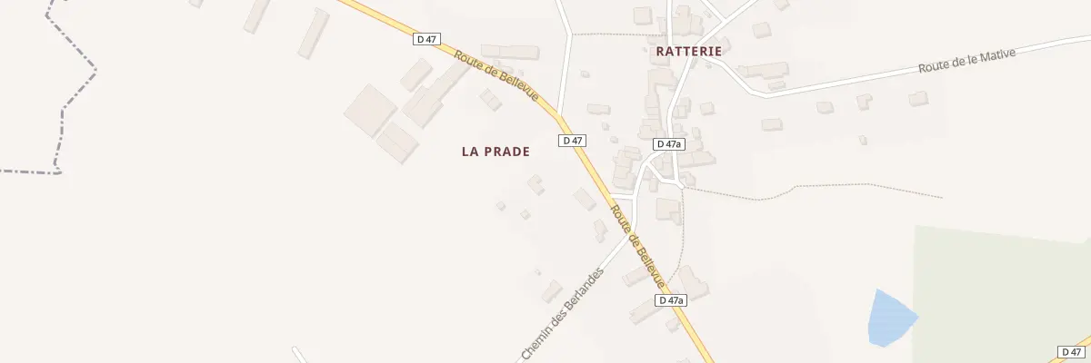 Plan du 5167A La Prade à Saint-Yrieix-sous-Aixe