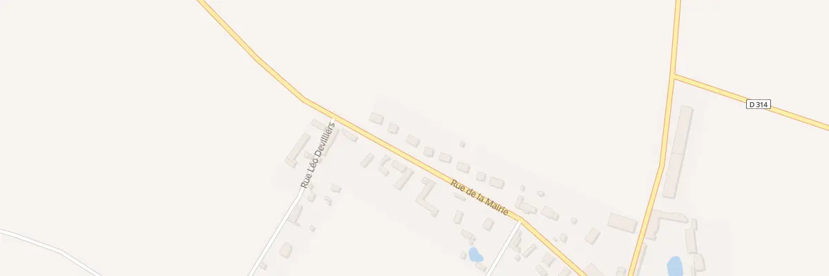 Plan du 18 Rue de la Mairie à Fessanvilliers-Mattanvilliers