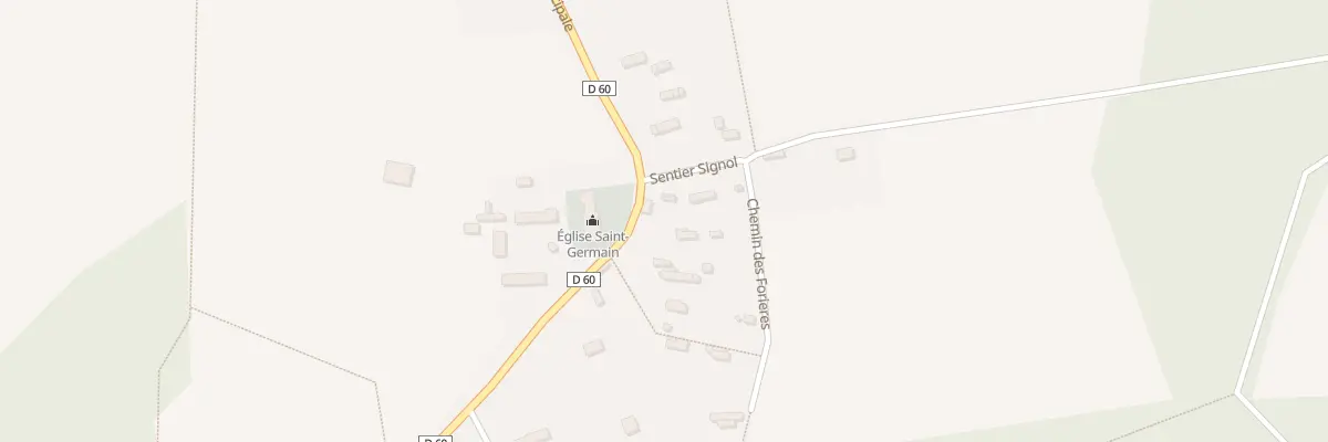 Plan du 37 Rue Principale à Villettes