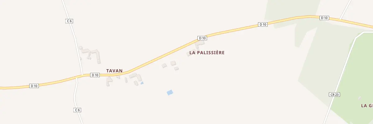 Plan du 20 La Palissiere à Saint-Quentin-sur-Indrois