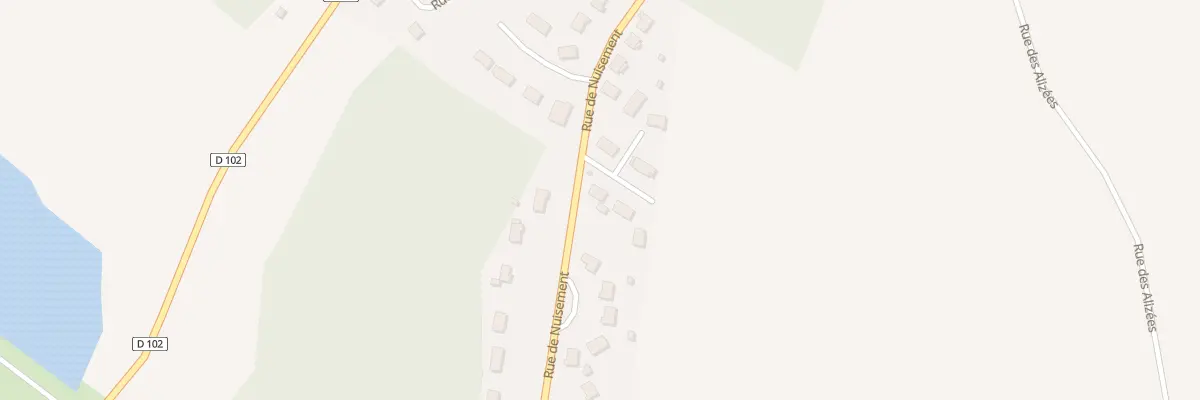 Plan du 1 Rue des Impasses à Bérou-la-Mulotière