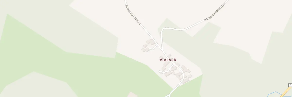 Plan du 5000 Vialard à Clermont-d’Excideuil