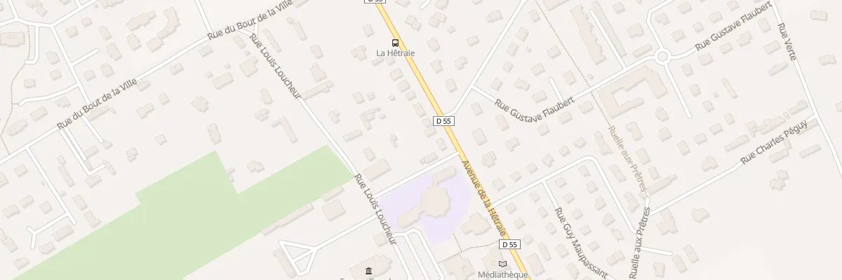Plan du 545 Av de la Hétraie à Offranville
