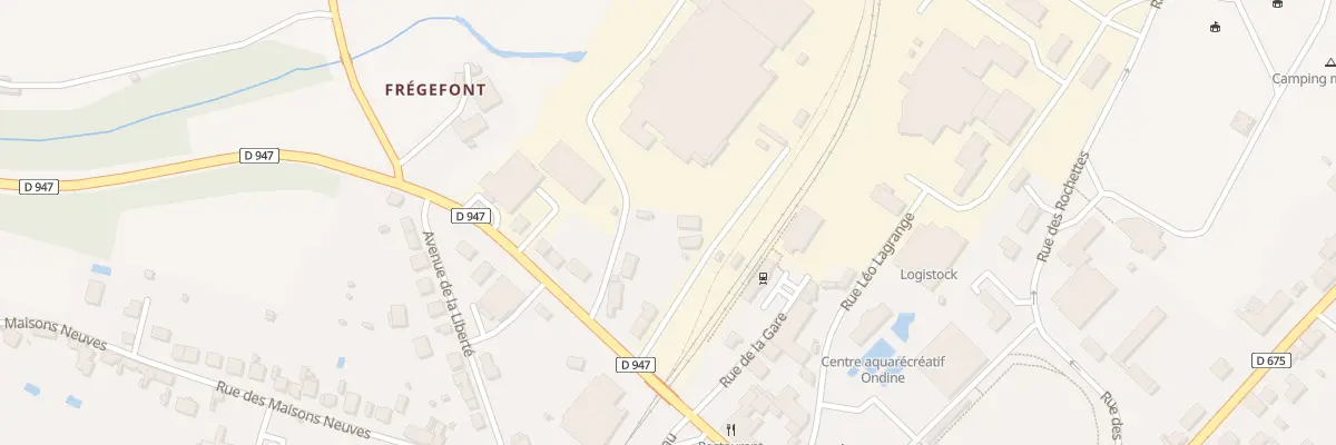 Plan du 9006 Rte de Poitiers à Bellac