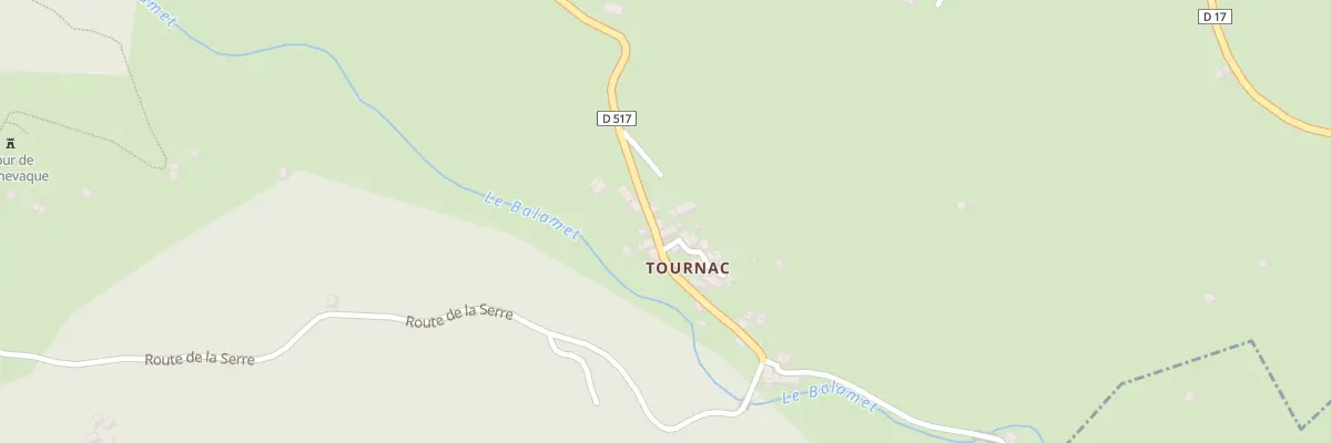 Plan du 124 Tournac à Arrien-en-Bethmale