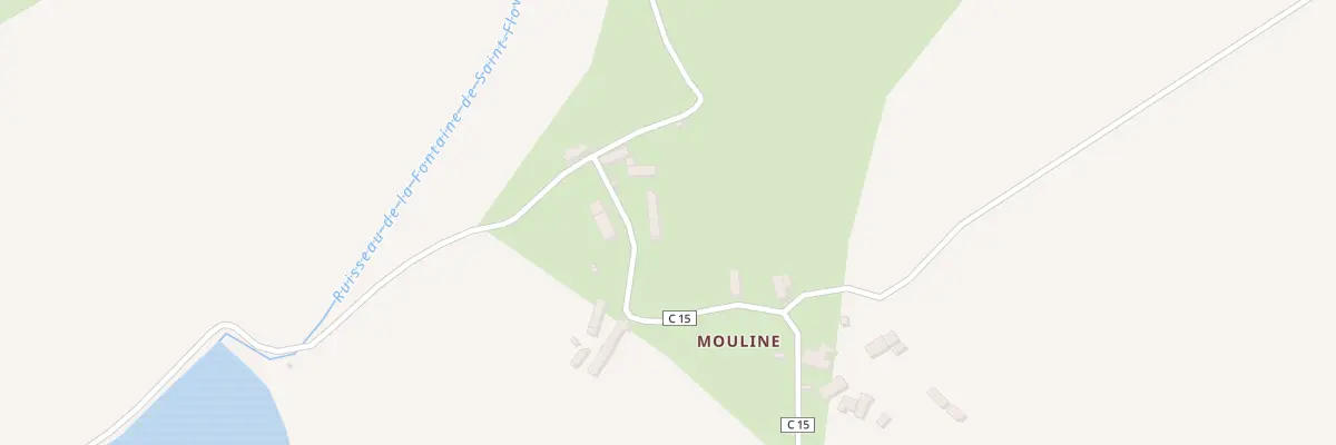 Plan du 16 Mouline à Saint-Flovier