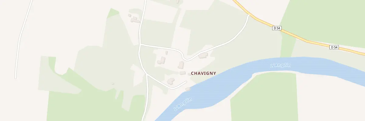 Plan du 14 Chavigny à Concremiers