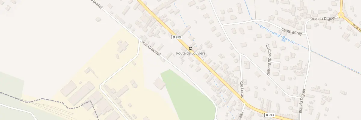 Plan du 1821B Rue de Louviers à Saint-Pierre-lès-Elbeuf