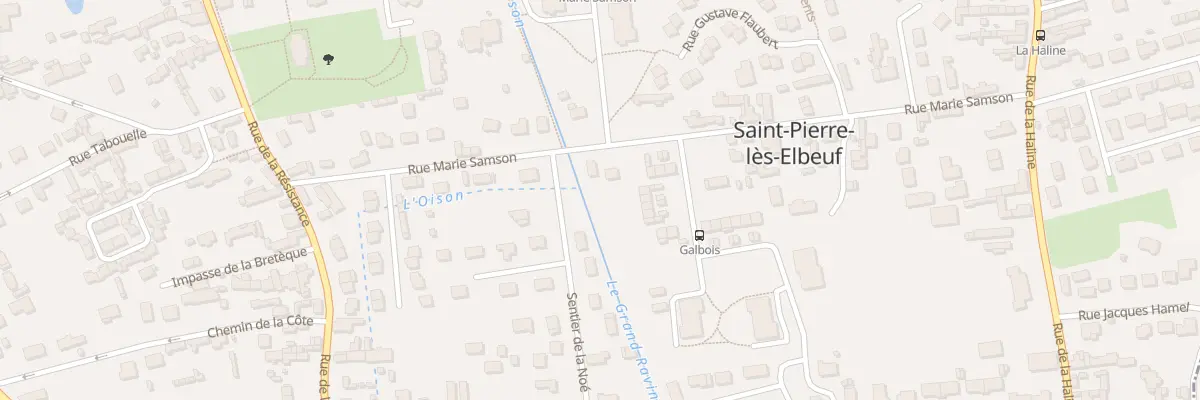Plan du 335 Rue Marie Samson à Saint-Pierre-lès-Elbeuf