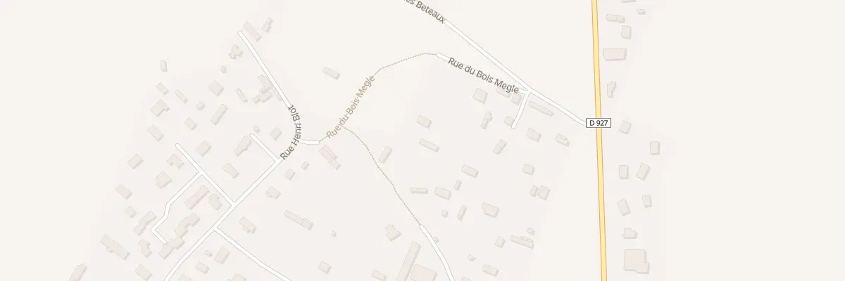Plan du 220 Rue du Bois Megle à Biville-la-Baignarde