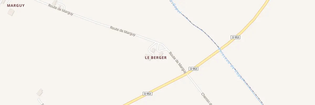 Plan du 5101 Le Berger à Saint-Nazaire-de-Valentane