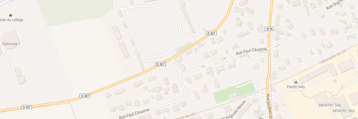 Plan du 216 Rue Paul Cezanne à Offranville