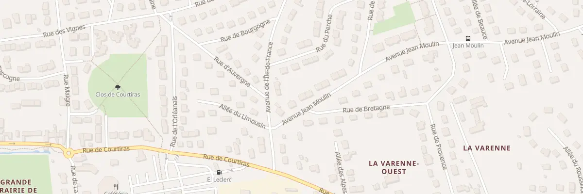 Plan du 117 Av Jean Moulin à Vendôme