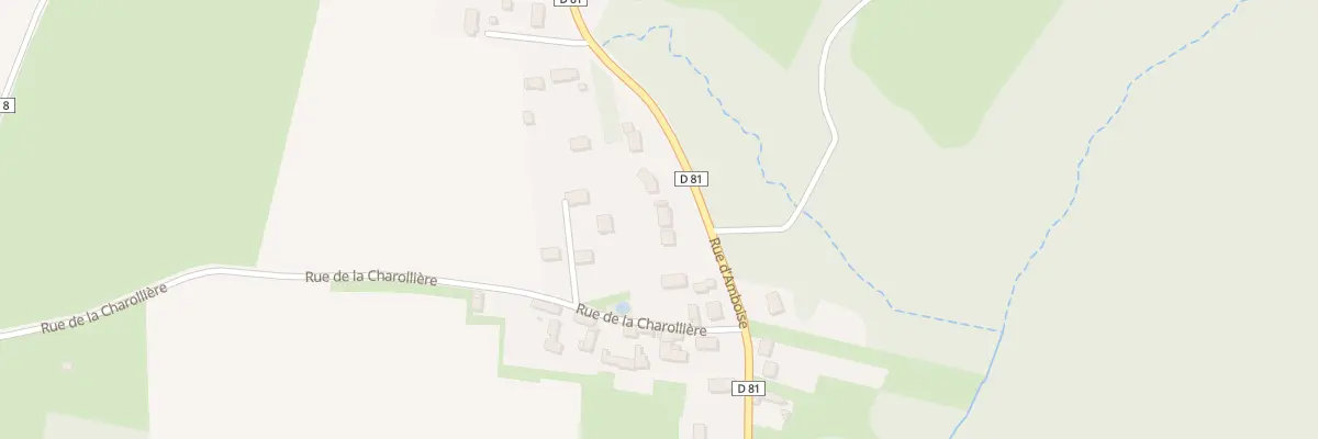 Plan du 1267 Rue d’Amboise à Civray-de-Touraine