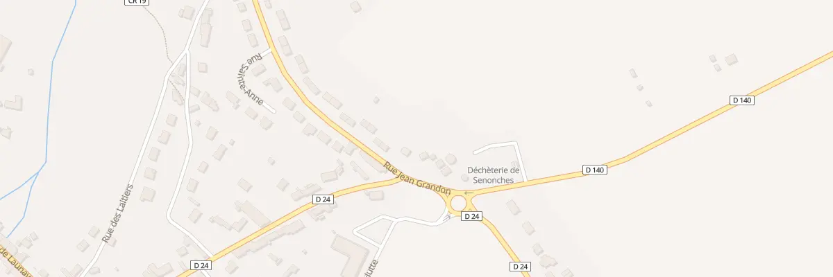 Plan du 45 Rue Jean Grandon à Senonches