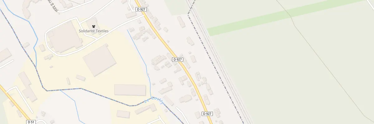 Plan du 34 Rue du Gen de Gaulle au Houlme