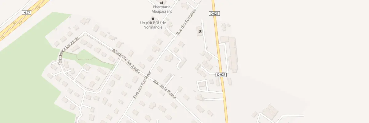 Plan du 34F Rue des Forrières à Tôtes